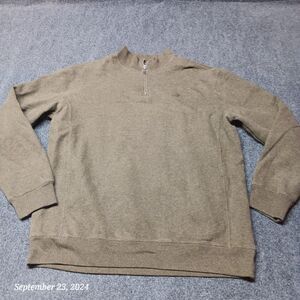 Guide‎ Series Sweatshirt Sweater Men XLT Sage Green 1/4 Zip Comfy and Cozy